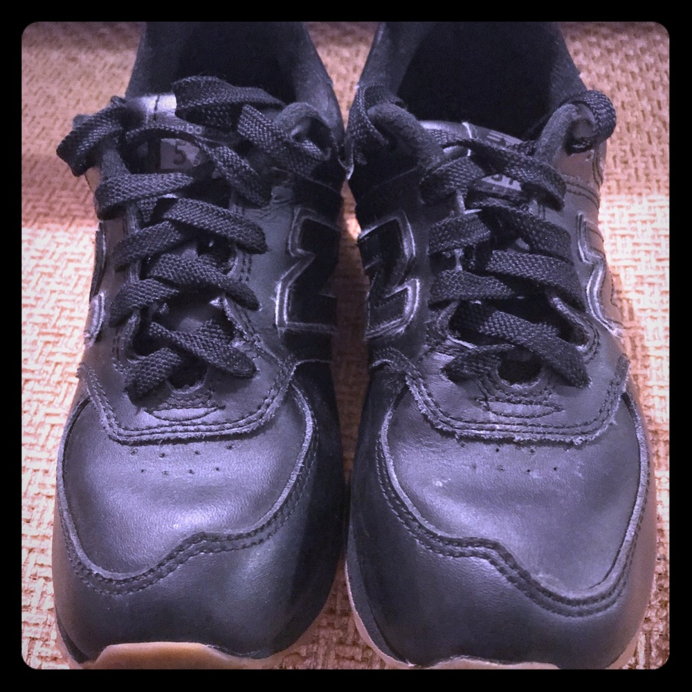 All Black New Balance my son out grown the shoe